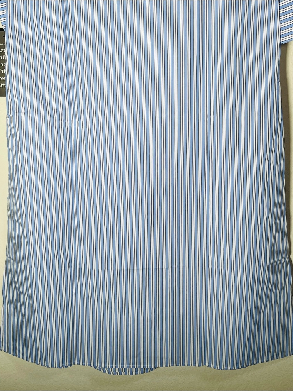 NWT Tuckernuck Blue & White Striped Maxi Tunic Dress Glass Button Size Small - Picture 12 of 13